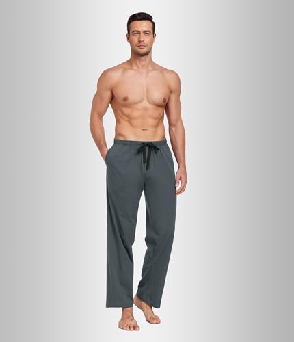 EA'S SECRET Men's Pajama Pants Lightweight Rayon Made From Bamboo Pants for Mens Summer Lounge Sweatpants with Pockets 6