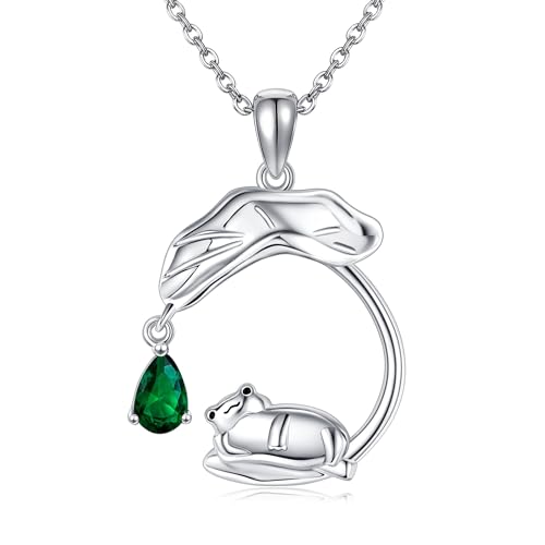 Collier animal en argent 925 pour cadeau Saint-Valentin romantique
