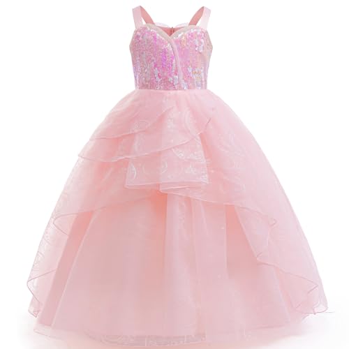 Disfraz Glinda para Niñas con Varita y Corona miniatura 4