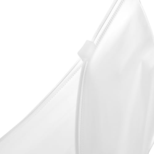 CHUENKUK 40 Stück Dokumententasche A4, Plastic Loseblattbeutel Urkundenmappe A4,Binder Reißverschluss Durchscheinende mit 4 Binderlöcher für Dokumenten Organisieren