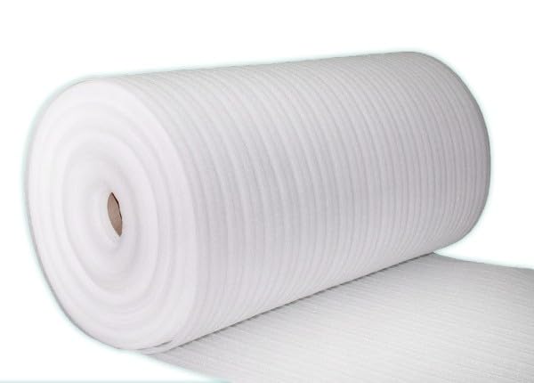 White Foam Underlay for Any Laminate/Real Wood Floor | Acoustic Flooring Underlay Multiple Sizes to Choose from on This Listing | 3mm Thick Floor Mat | 120cm Wide (4 m x 1.2m)