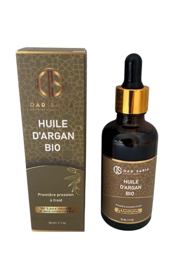 Meilleure Huile d'Argan bio du Maroc 50ml.Huile...