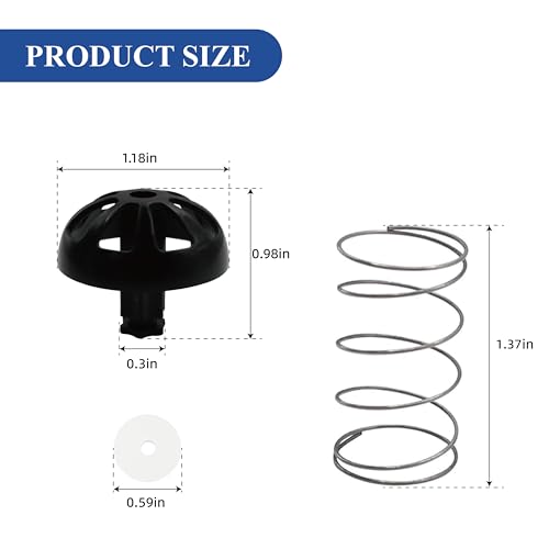 Image of Coffee Machine Brew Basket Bottom Spring Loaded Stopperkits Fits for Mr. Coffee Black and Decker Hamilton coffee maker parts,Coffee Machine Accessory 990117900 990237500