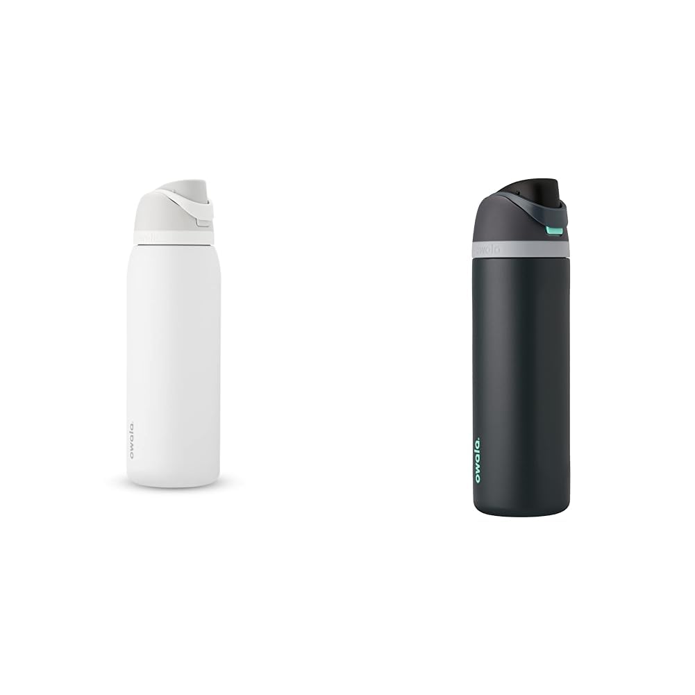 Owala FreeSip 40oz Insulated Water Bottles with Straw, Set of 2