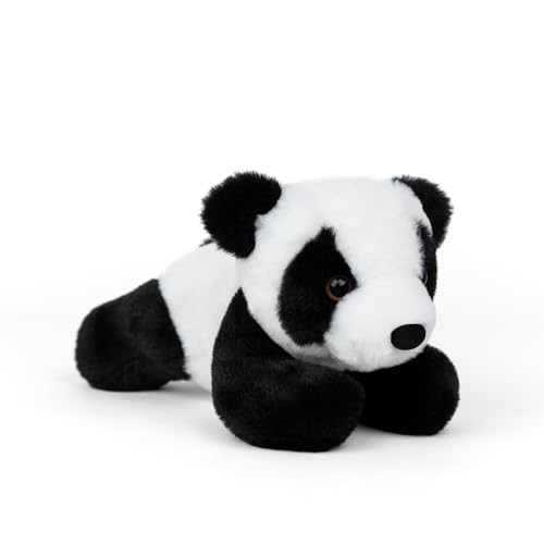 Image of Mirada Floppy Panda Soft Toy - Black & White Plush Stuffed Animal for Kids & Girls 21cm