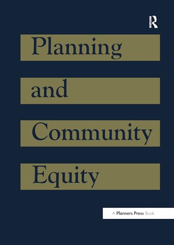 Planning and Community Equity: A Component of APA's Agenda for America's Communities