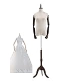 HAUTEUR RÉGLABLE : La hauteur du mannequin peut être réglée librement entre 132 et 182 cm, ce qui est idéal pour l'affichage de vêtements ou la prise de vue