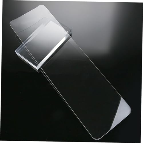 2pcs clear hair highlighting board dye paddle professional hair coloring tool highlighting foil board for salon and home use non tooth design for easy application