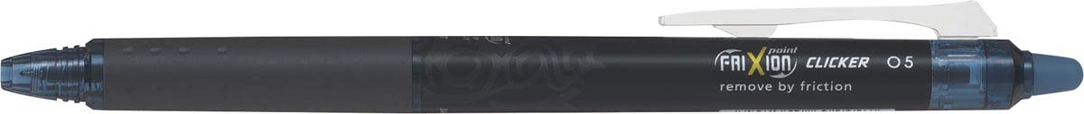 Pilot BLRT-FR7-1 Frixion Point Clicker Pen Midnight Blue Ultra-Fine 0.5 mm Tip Erasable Ink