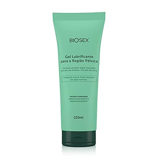 Gel Lubrificante com Hidratação Natural pra Região Pélvica Biosex