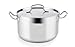 Quid Cook INOX Basika garnek do gotowania, stal nierdzewna 22 x 18 cm