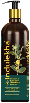 Indulekha Dandruff Treatment Shampoo for Dandruff Control with 2.9% Svetakutaja Complex, Reduces Dandruff in 2 Weeks, 580 ml