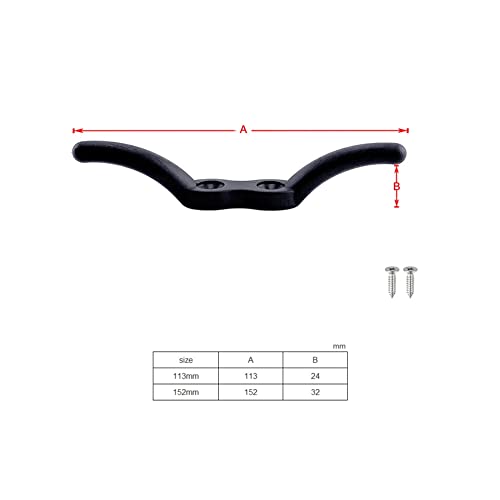 Bitte di Ormeggio Gancio, Gancio per Asta Bandiera...