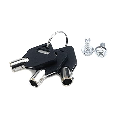 Coshar T Handle Universal Replacement Plug Lock Snack Candy Soda Vending Machine Lock Replacement With High Security, 3Pcs Keys #TOP5