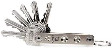 Key EDC Cineik Ti Skini V2 // Titanium Minimalist Key Organizer