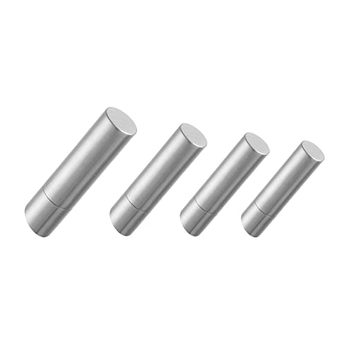 JQK Bathroom Wall Hooks Brushed, 304 Stainless Steel Coat Hooks Wall Mounted for Robe Hat Clothes Hanger Towels, Brushed Steel 4 Pack, RH120-BN-P4