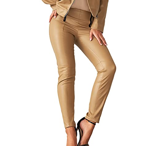 Leggings simili cuir femme Selente pour un style urbain chic