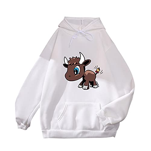 Lilygodx Sudaderas Mujer Baratas Basicas Anchas con Capucha Vintage Harry Styles Anime Lindo Forma...
