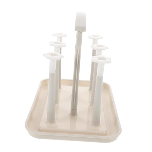 ZUNOXAZ Support Séchage Biberons Plastique Range Biberons et Design Élégant et Facile à Nettoyer pour Usage Domestique Réutilisable