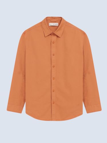Image of StitchX Men's Full Sleeve Core Essentials Twill Over-Dyed Shirt XS-2XL