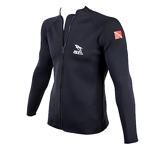 IST chaqueta de buceo de neopreno 2.5mm de manga larga miniatura 1