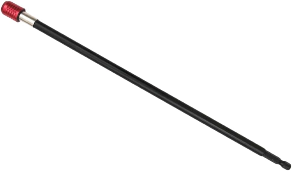 Extension Screwdriver Bit Holders, Black Alloy 12 Inch Magnetic Quick-Change Socket Drill Screwdriver Bit Extender Extension Rod Tool