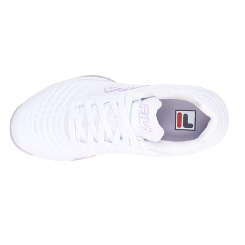 Fila Womens Axilus 2 Energized Tennis Sneakers Shoes - Purple, White - Size 7 M4