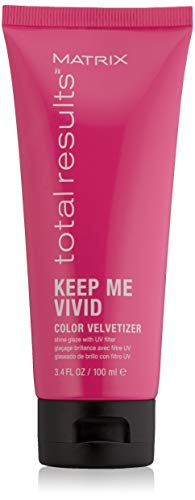MATRIX Total Results Keep Me Vivid Color Velvetizer Leave-In Styling Balm | Color Protecting Treatment | For Color Treated Hair | 3.4 Fl. Oz.