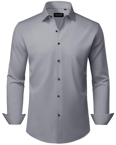 Chemise manches longues homme pour le bureau Alimens & Gentle unie