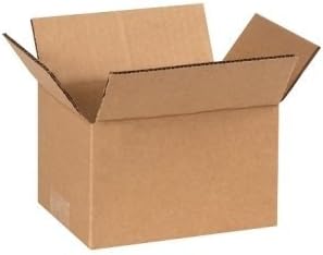 7" x 5" x 4" Brown Corrugated Boxes (754) Category: Shipping and Moving Boxes