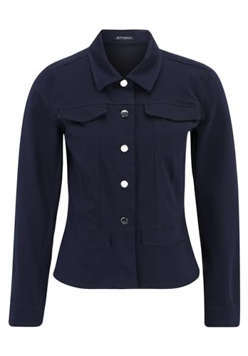 Betty Barclay Damen Blazer-Jacke Langarm dunkelblau,42