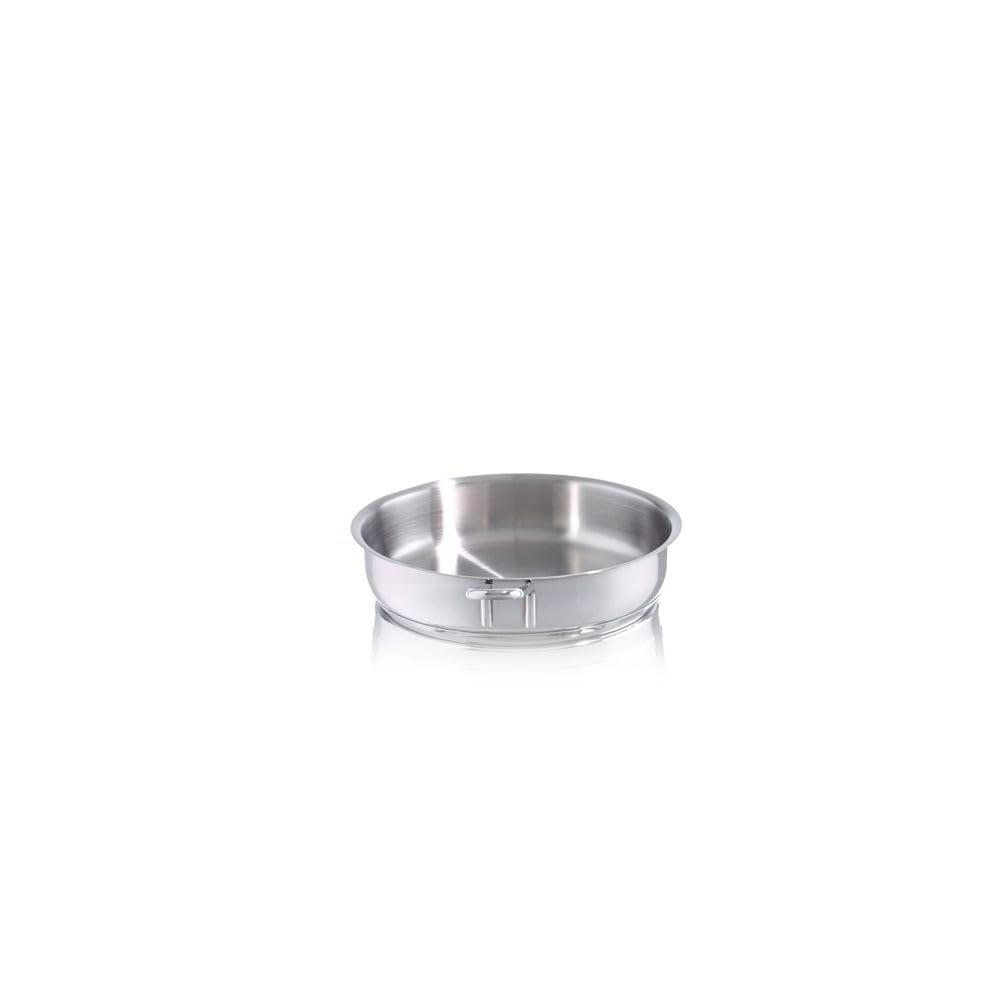 Fissler Häppchen-Set Mini Padella in Acciaio Inox 16 cm – padella piccola per porzioni ridotte, sciogliere burro e riscaldare cibi, fondo Superthermic, adatta a induzione