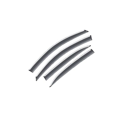 レクサス NX 350h AZ20 2022 2023 対応 ウィンドディフレクター 4個 アクセサリー サイドウィンドウバイザー レインアイブロウガード サンシールド オーニングトリム