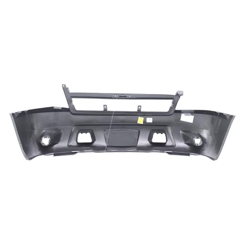 Image of FitParts For Chevrolet Avalanche /Tahoe 2007-2014 Front Bumper Cover | Primed, With Fog Light Holes, Fits Chevrolet Avalanche Suburban Tahoe, Ready to Paint, OEM 25814570, GM1000817