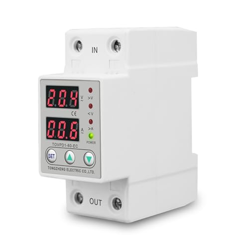 Relé protector contra sobretensión ajustable 40A para evitar averías 230V 2