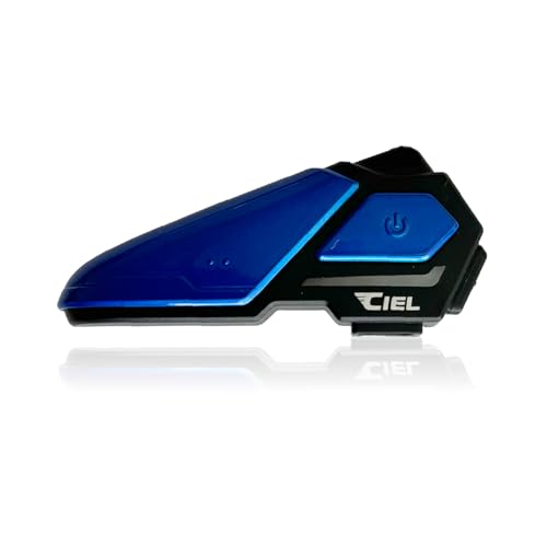 シエル(CIEL) T10 アイブルー アーバンベーシックインカム コンパクト 3人グループ通話 バイク用 インカム Bluetooth CL-T10S-BL
