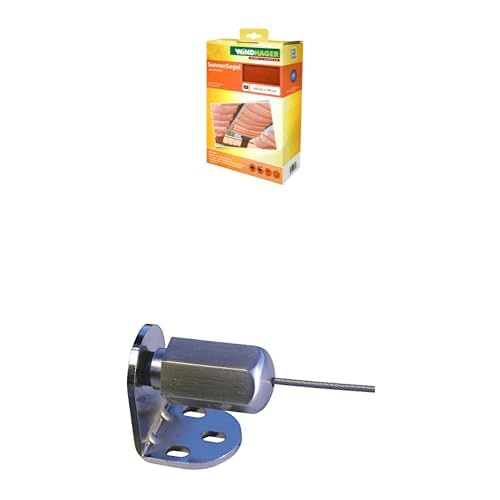 Windhager Sonnensegel-Seilspanntechnik Gewebe + Montage-Set Wintergarten