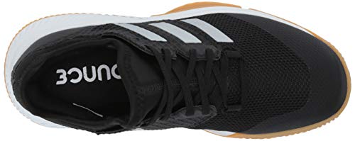 Adidas Women's Court Team Bounce Cross Trainer, Core Black/Silver Metallic/Footwear White, 6 M Us #TOP4