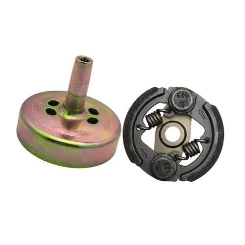 Kit embrayage de dbroussailleuse 75mm et cloche 9 dents pour moteur NB411