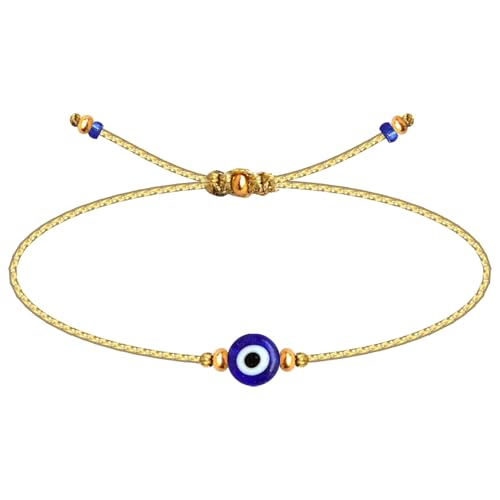 Cotigo bracelet Oeil turc en acier inoxydable ou en fil + amulettes porte-bonheur et protection...
