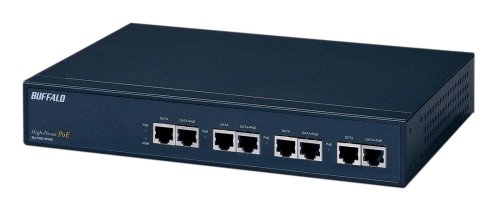 Amazon | BUFFALO ハイパワー PoEインジェクター 4CHモデル BIJ-POE-4P