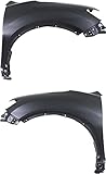 Garage-Pro Front Fender Set of 2 Compatible with 2014-2020 Nissan Rogue Except Spor Primed Steel Driver and Passenger Side