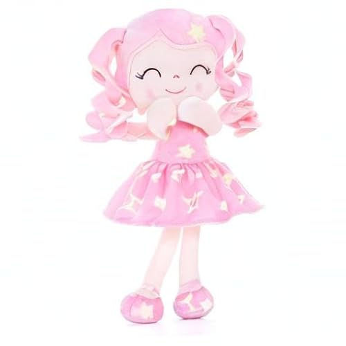 Boneca 30cm Gloveleya Spring Constelação Rosa com Sacola