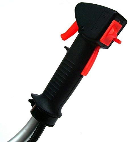 Desbrozadora de gasolina, desbrozadora 3 CV, cortacésped, cortacésped, 52 cm³, cabezal de hilo doble + 3 dientes, 55876