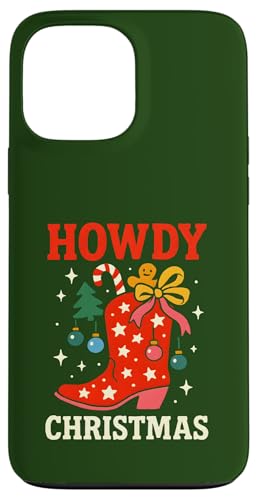 Howdy Christmas EGX^JE{[Cu[c ʔzf[fUC X}zP[X iPhone 13 Pro Max p