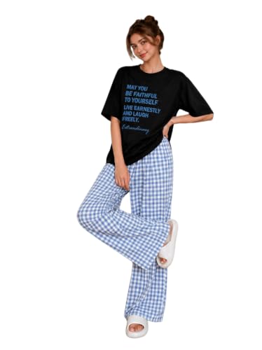 Image of KSHS Womens Korean Night Dress || Full Pyjama Set ||Korean Nightsuit || Women Nightwear ||Round Neck Full Sleeve Nightsuit || Loungewear || Everyday Nightdress Women's Pyjama Sets