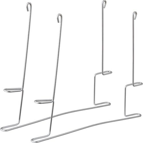 Image of Buyers Products 405BC Chrome Plated Anti-Sail Brackets for Mud Flaps, 26.13 x 21 Inch, 2 Count, Hold Mudflaps Straight and Flat, Bolt or Weld On to Truck Or Trailer