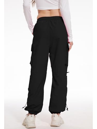 YINGWIN Cargohose Damen Jogginghose Baggy Schnelltrocken Wasserdicht Softshellhose OutdoorHosen Trekkinghose Streetwear Leichter Wanderhose