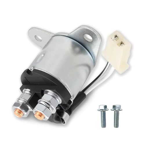 Starter Motor 2Wire Solenoid compatible with All Power 7500W Gentron 10000W 12000 Generator replacement for APGG10000 APGG7500 Portable Gasoline Generator lawn mower Water Pump 12V/24V Universal Fit miniatura 1