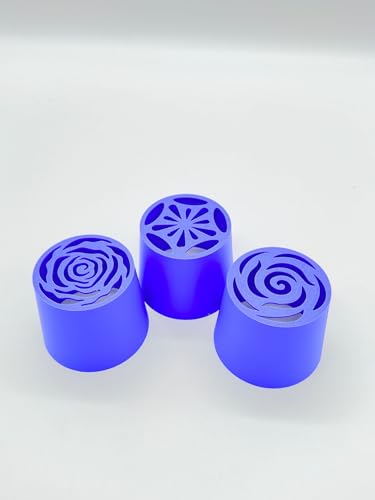 Tulle, tulipano per sac à poche 3 x set XL 4 cm di diametro